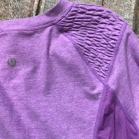 lululemon athletica Tops - Lululemon light purple long-sleeve t-shirt.